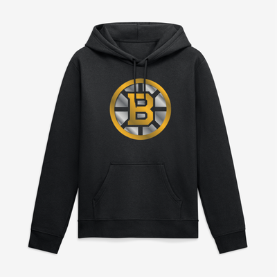 Boston Bruins Big & Tall Forged Mascot Hoodie - Black