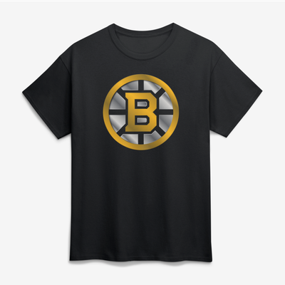 Boston Bruins Big & Tall Forged Mascot T-Shirt - Black