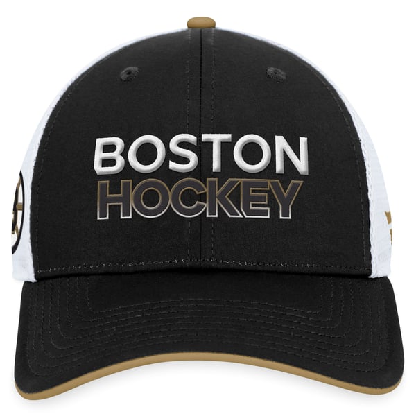 Boston Bruins Fanatics Authentic Pro Rink Trucker Adjustable  display picture 3