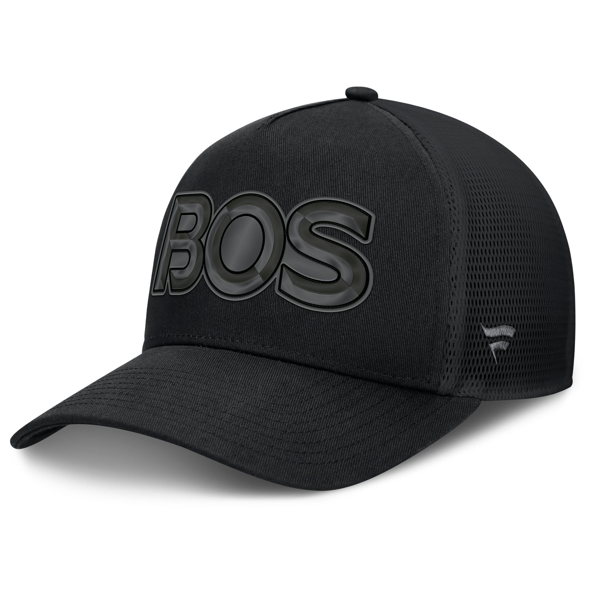Fanatics Black Boston Bruins Authentic Pro Road Trucker Adjustable Hat Unisex Fanatics Women main image 3