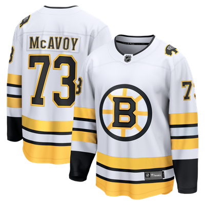 Charlie McAvoy Boston Bruins Fanatics Away Breakaway Jersey - White