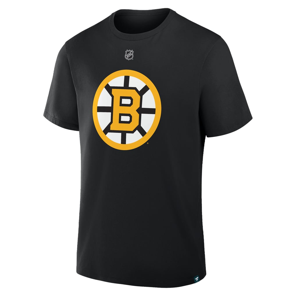 David Pastrnak Boston Bruins Fanatics Authentic Stack Name & Number T-Shirt - Black