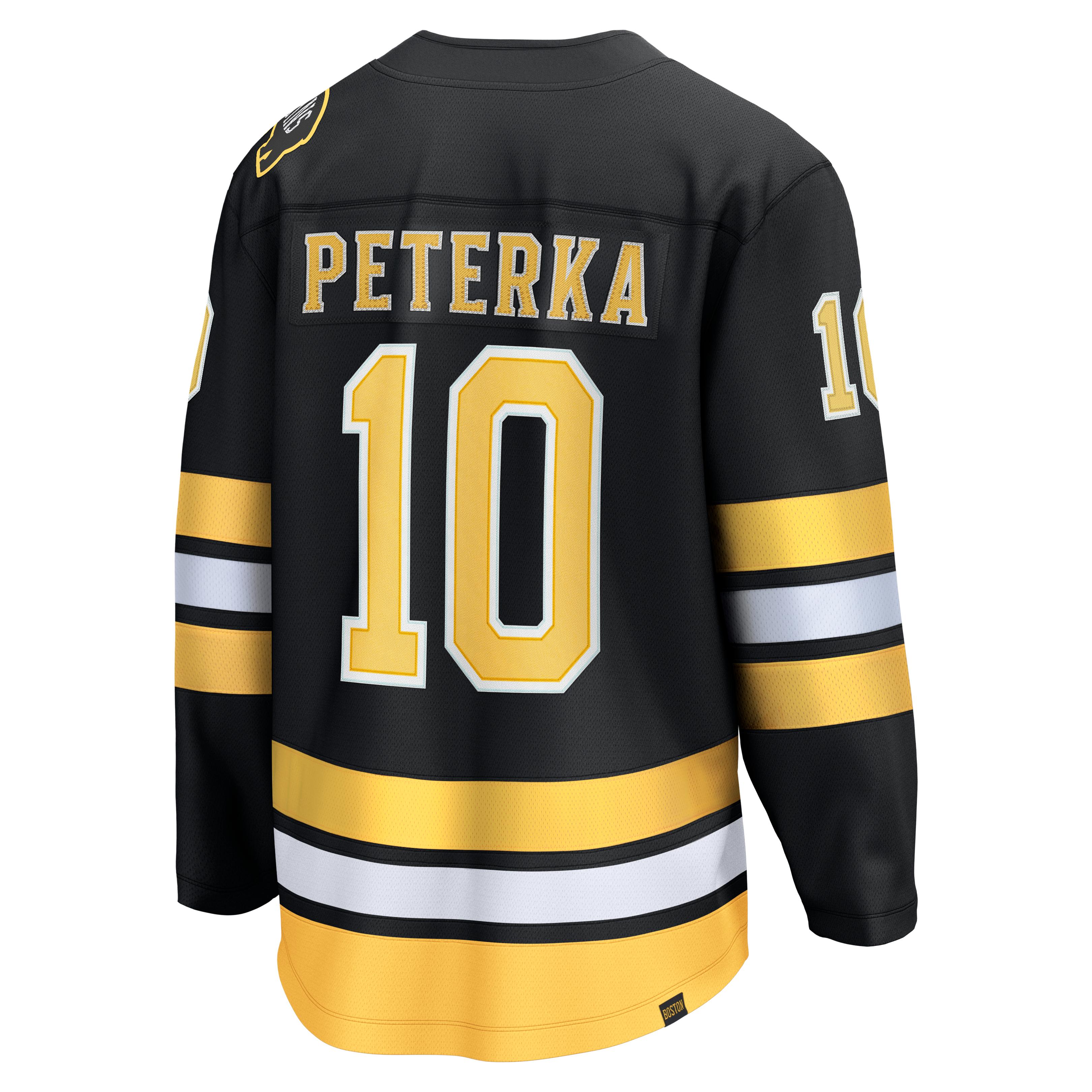 JJ Peterka Boston Bruins Home Breakaway Jersey Black