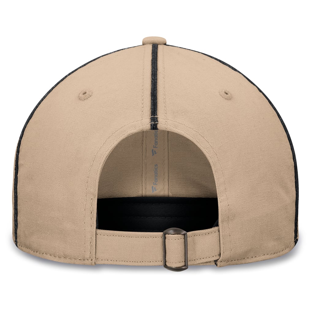 Boston Bruins Fanatics Heritage Setoff Adjustable Hat - Tan