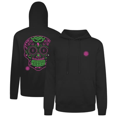 Boston Bruins Levelwear DOTD Sugar Skull Podium Pullover Hoodie - Black
