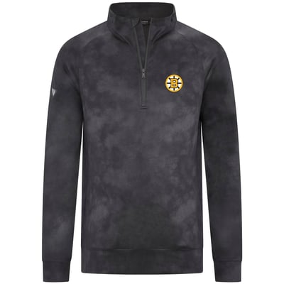  Boston Bruins Levelwear Atlas Quarter-Zip Pullover - Charcoal