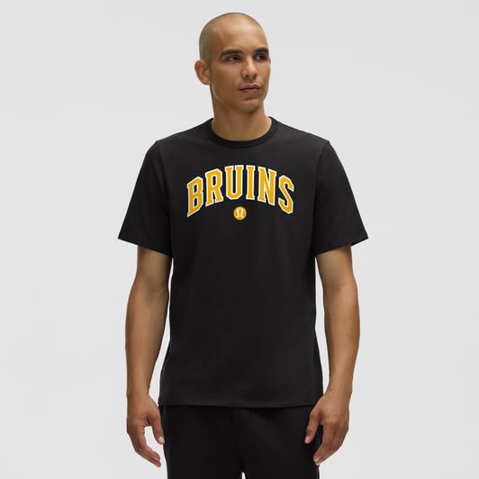 Boston Bruins lululemon Organic Cotton Classic-Fit T-Shirt - Black