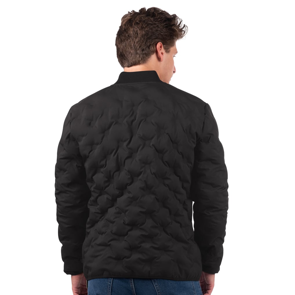  Boston Bruins MSX by Michael Strahan Persistence Quilted Full-Zip Jacket - Black