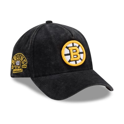 Boston Bruins New Era A-Frame 59FORTY Fitted Hat - Black