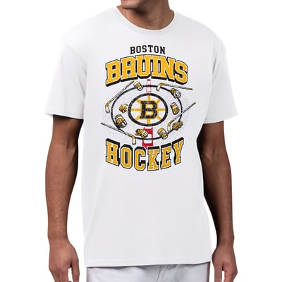 Boston Bruins Starter Tilly T-Shirt - White
