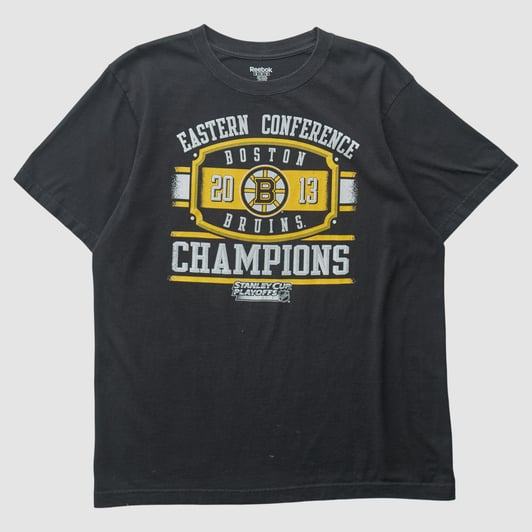 Stanley Cup Reebok 2013 T-shirt - Black - L by Fanatics Real Vintage
