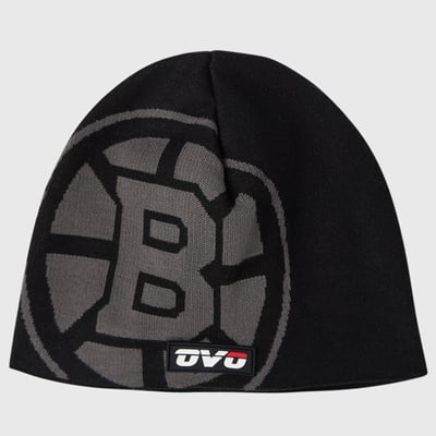 Boston Bruins OVO x NHL Unisex Toque Knit Hat - Black