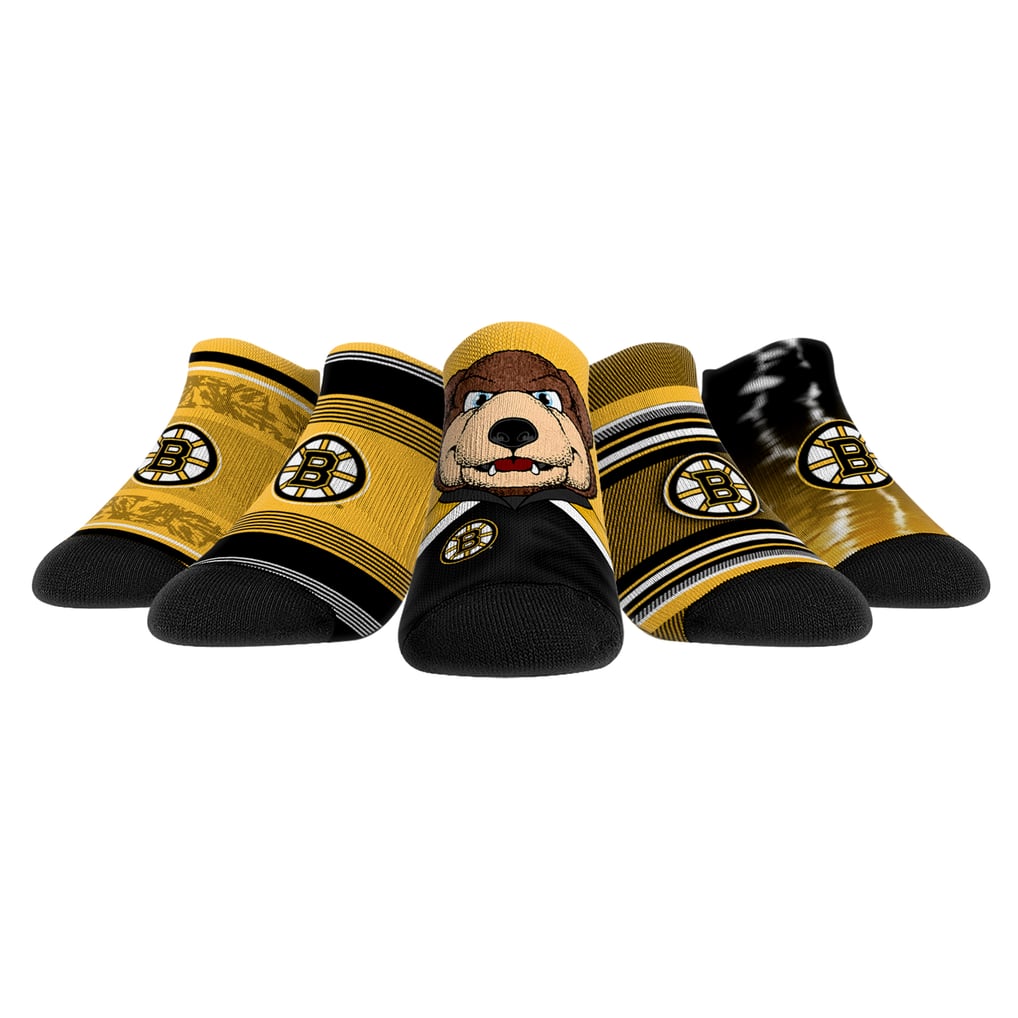  Boston Bruins Rock Em Socks Unisex Super Fan Five-Pack Low-Cut Socks Set - 