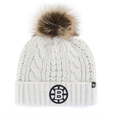 Boston Bruins '47 Women's Meeko Cuffed Knit Hat - Cream