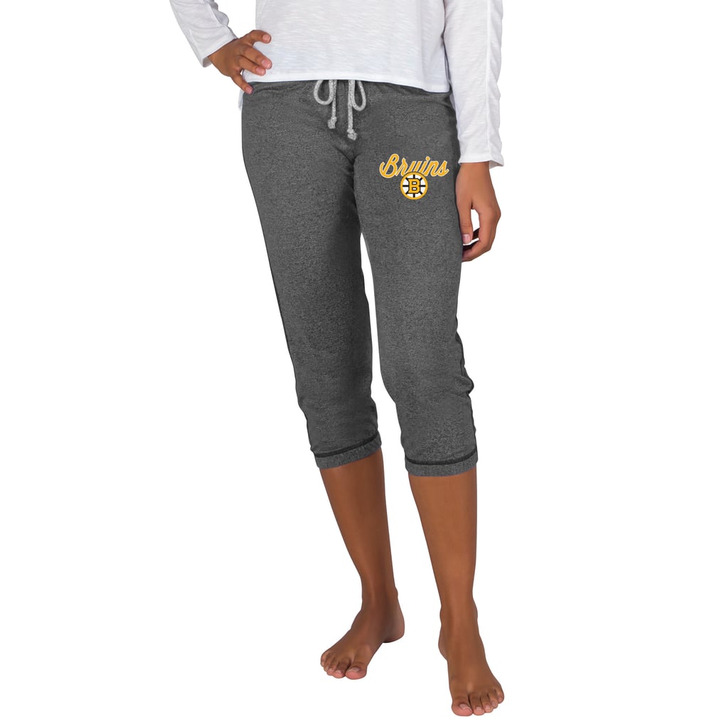 Boston Bruins Women's Quest Knit Capri Pants - Charcoal