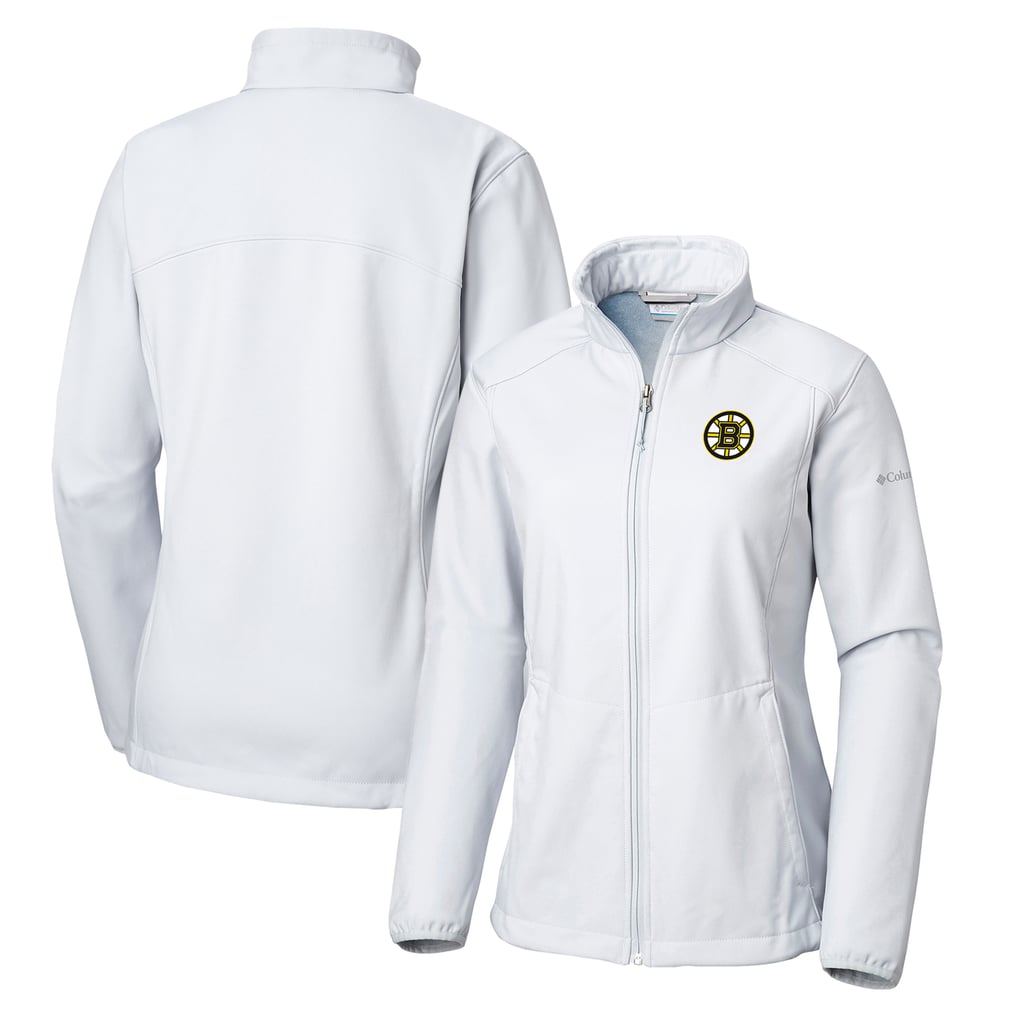 Boston Bruins Columbia Women's Kruser Ridge II Softshell Full-Zip Jacket - White
