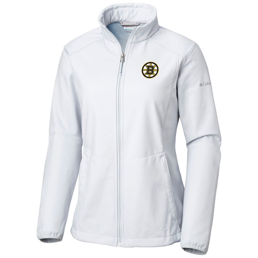 Boston Bruins Columbia Women's Kruser Ridge II Softshell Full-Zip Jacket - White