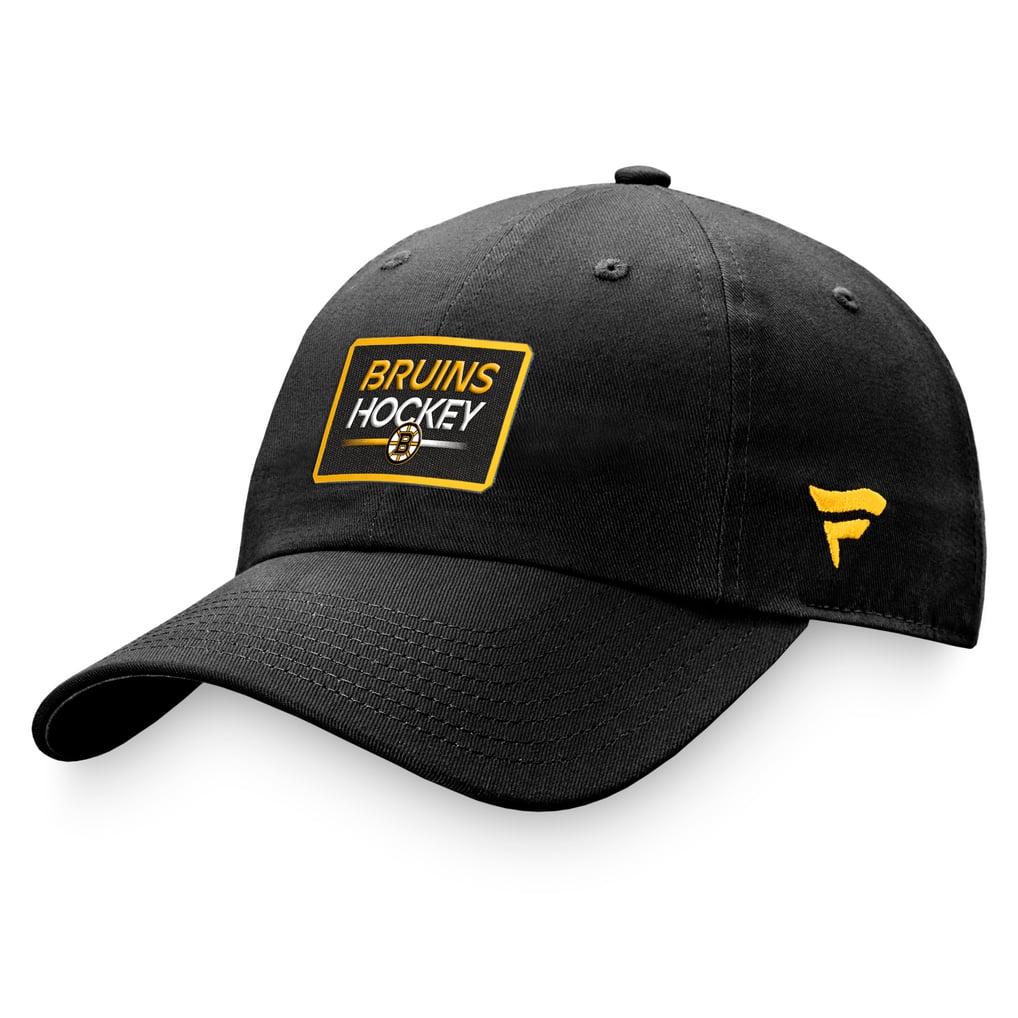  Boston Bruins Fanatics Women's Authentic Pro Rink Adjustable Hat - Black