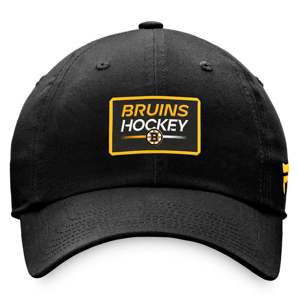  Boston Bruins Fanatics Women's Authentic Pro Rink Adjustable Hat - Black