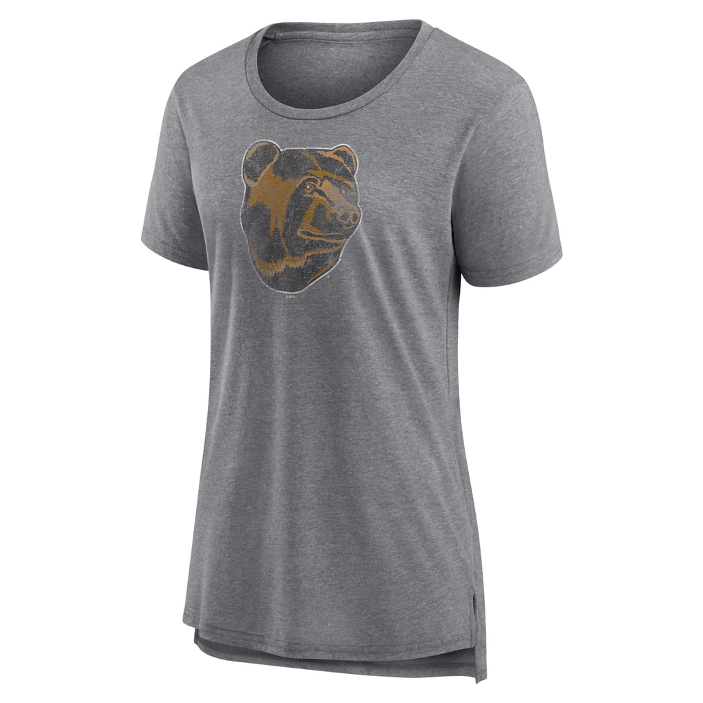 Boston Bruins Women's Slow Whistle Tri-Blend T-Shirt - Gray