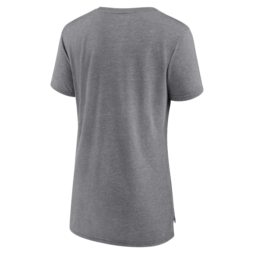 Boston Bruins Women's Slow Whistle Tri-Blend T-Shirt - Gray