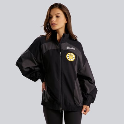 Boston Bruins lululemon Women's Golden Hour Color Block Train Jacket - Black