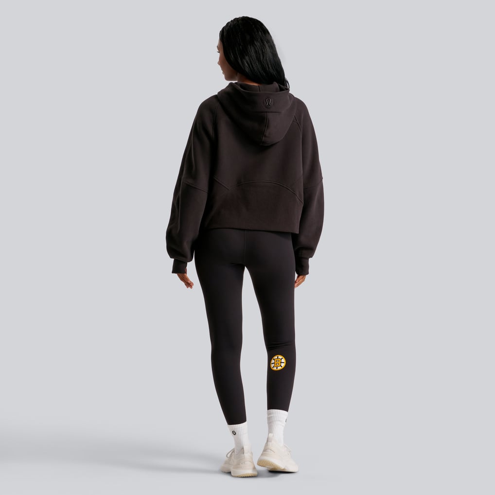 Boston Bruins lululemon Women's Scuba Oversized Half-Zip Hoodie - Black