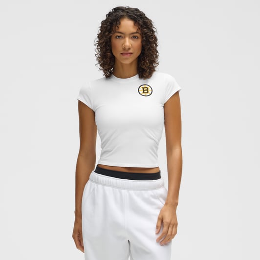 Boston Bruins lululemon Women's Baby T-Shirt - White