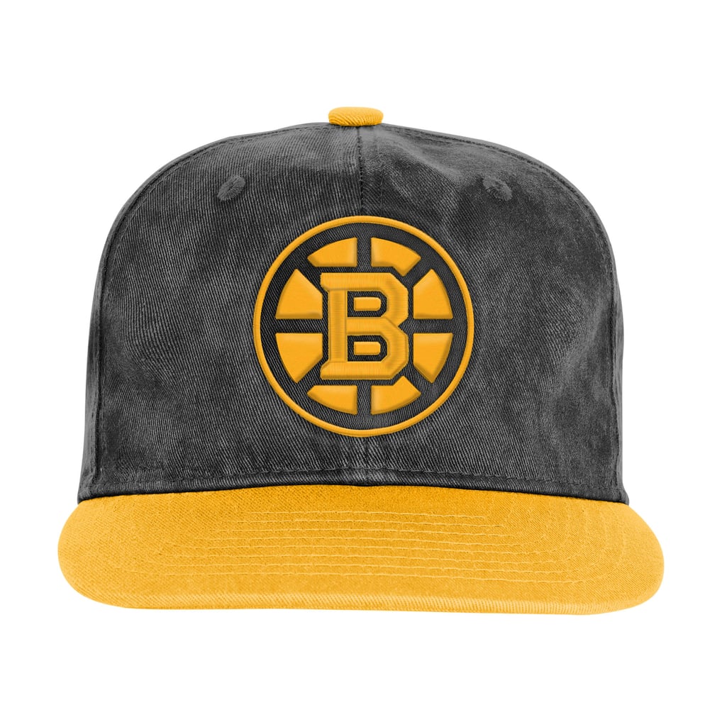  Boston Bruins Outerstuff Youth True Retro Deadstock Adjustable Hat - Black/Gold