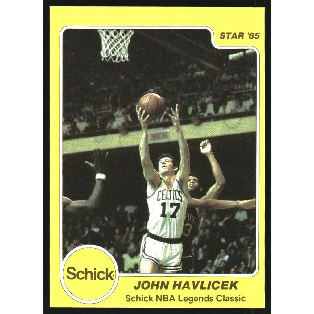 1985 Star Schick Legends #12 John Havlicek