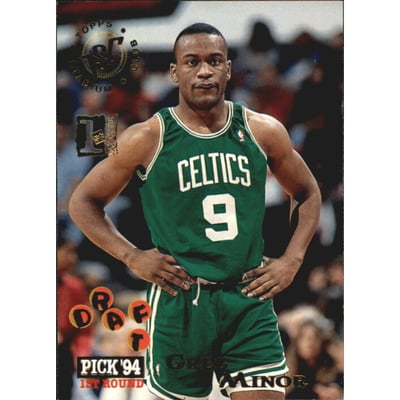 1994-95 Stadium Club First Day Issue #335 Greg Minor