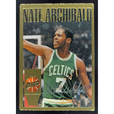 1995-96 Action Packed Hall of Fame #1 Nate Archibald