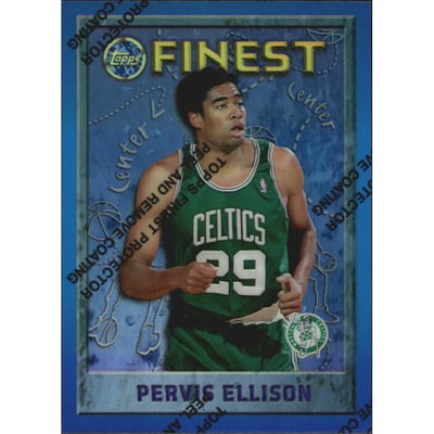 1995-96 Finest Refractors #150 Pervis Ellison