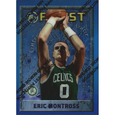 1995-96 Finest Refractors #206 Eric Montross