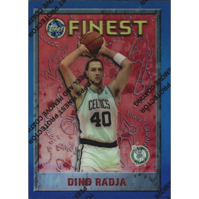 1995-96 Finest Refractors #65 Dino Radja