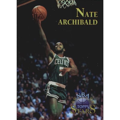 1996 Topps Stars Finest Refractors #2 Nate Archibald
