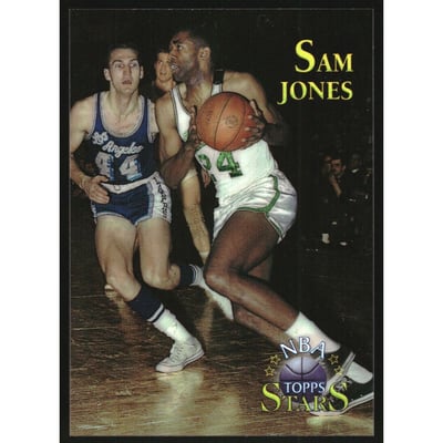 1996 Topps Stars Finest Refractors #23 Sam Jones