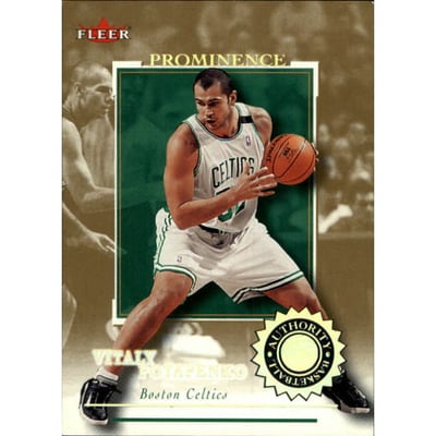 2000-01 Fleer Authority Prominence 125/75 #110 Vitaly Potapenko