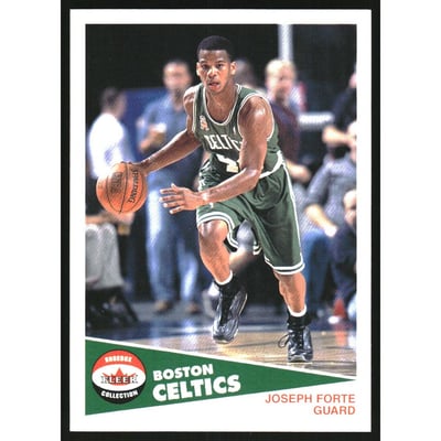 2001-02 Fleer Shoebox Footprints #178 Joseph Forte