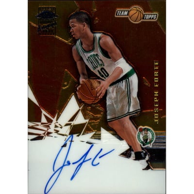 2001-02 Topps Chrome Autographs #CAJF Joseph Forte H