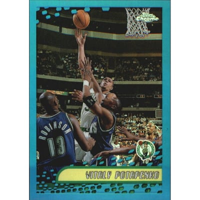 2001-02 Topps Chrome Refractors #61 Vitaly Potapenko
