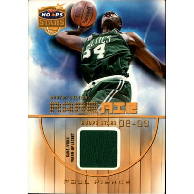 2002-03 Hoops Stars Rare Air Game-Used #RAGU4 Paul Pierce Jacket