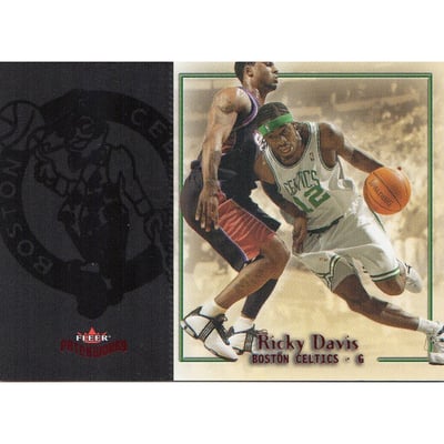 2003-04 Fleer Patchworks Ruby #6 Ricky Davis
