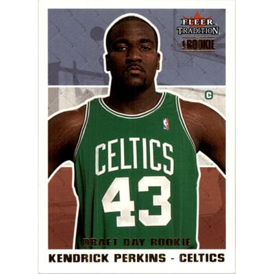 2003-04 Fleer Tradition Crystal #287 Kendrick Perkins
