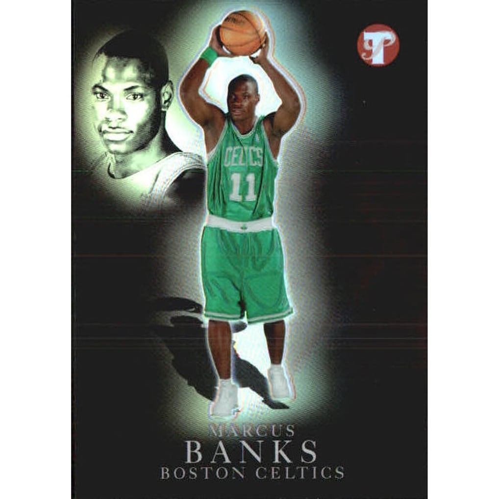 2003-04 Topps Pristine Refractors #139 Marcus Banks R