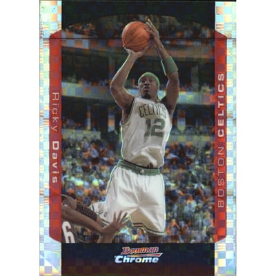 2004-05 Bowman Chrome X-Fractors #48 Ricky Davis