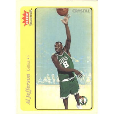 2004-05 Fleer Tradition Crystal #235 Al Jefferson