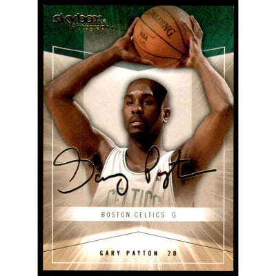 2004-05 SkyBox Autographics Insignia #34 Gary Payton