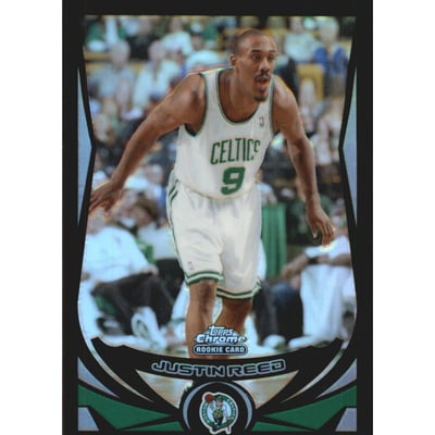 2004-05 Topps Chrome Refractors Black #209 Justin Reed