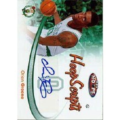 2005-06 Hoops HoopScripts #HSOG Orien Greene